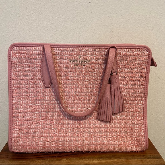 kate spade Handbags - ♠️Kate Spade Pink Woven Women's Bag